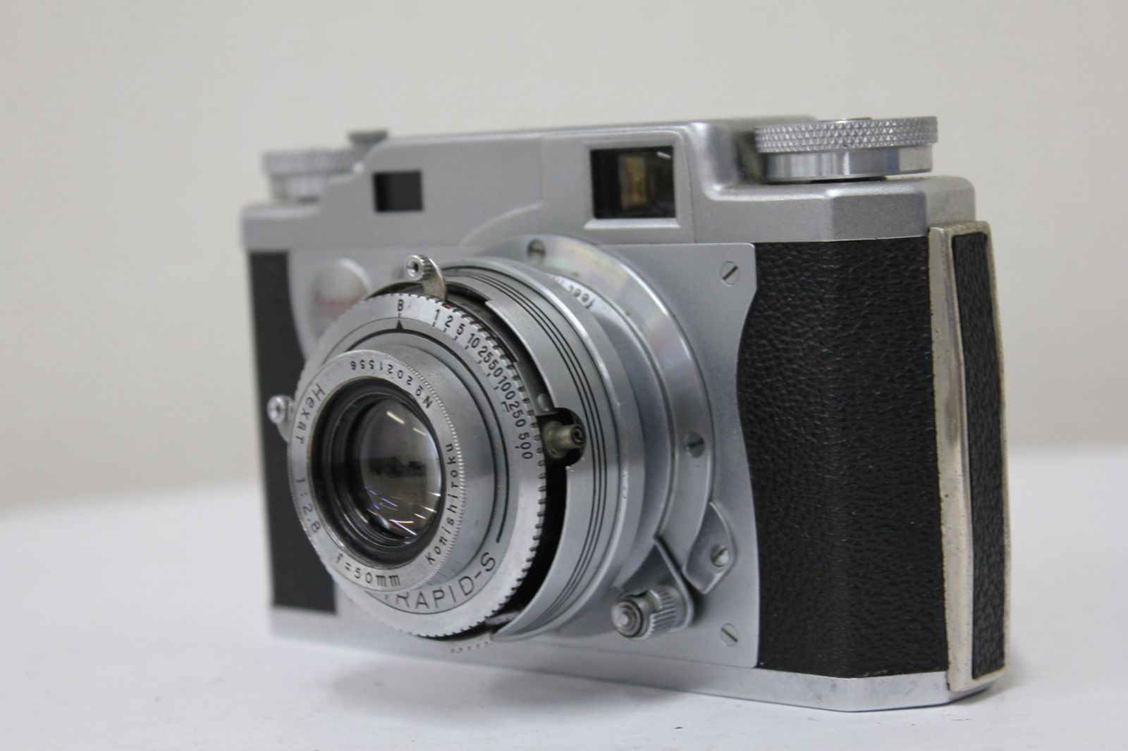 返品保証 コニカ KONICA II B Hexar 50mm F2.8 レンジファインダー カメラ e3303
