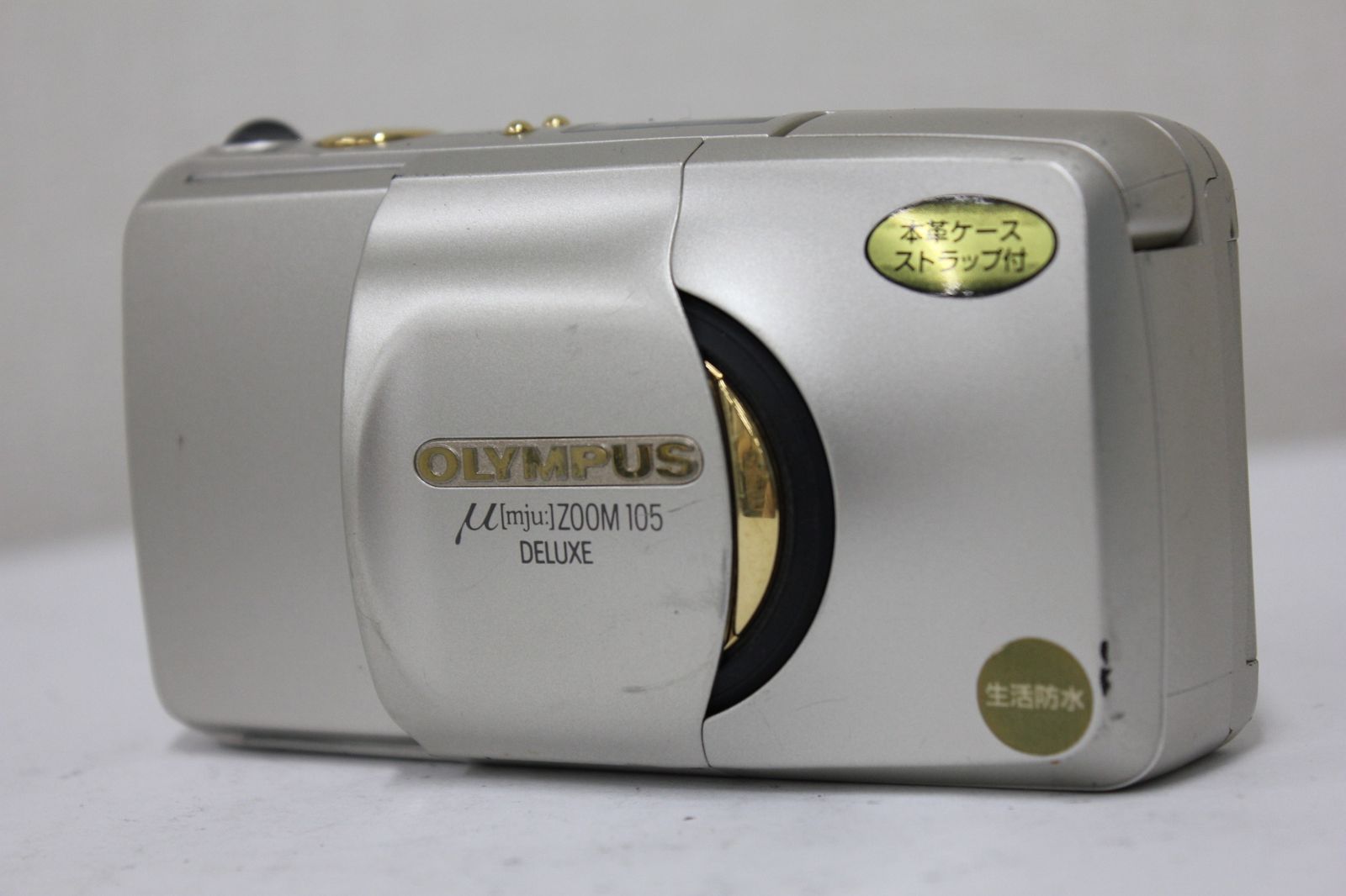 返品保証 オリンパス Olympus μ mju ZOOM 105 DELUXE 38-105mm コンパクトカメラ e3306