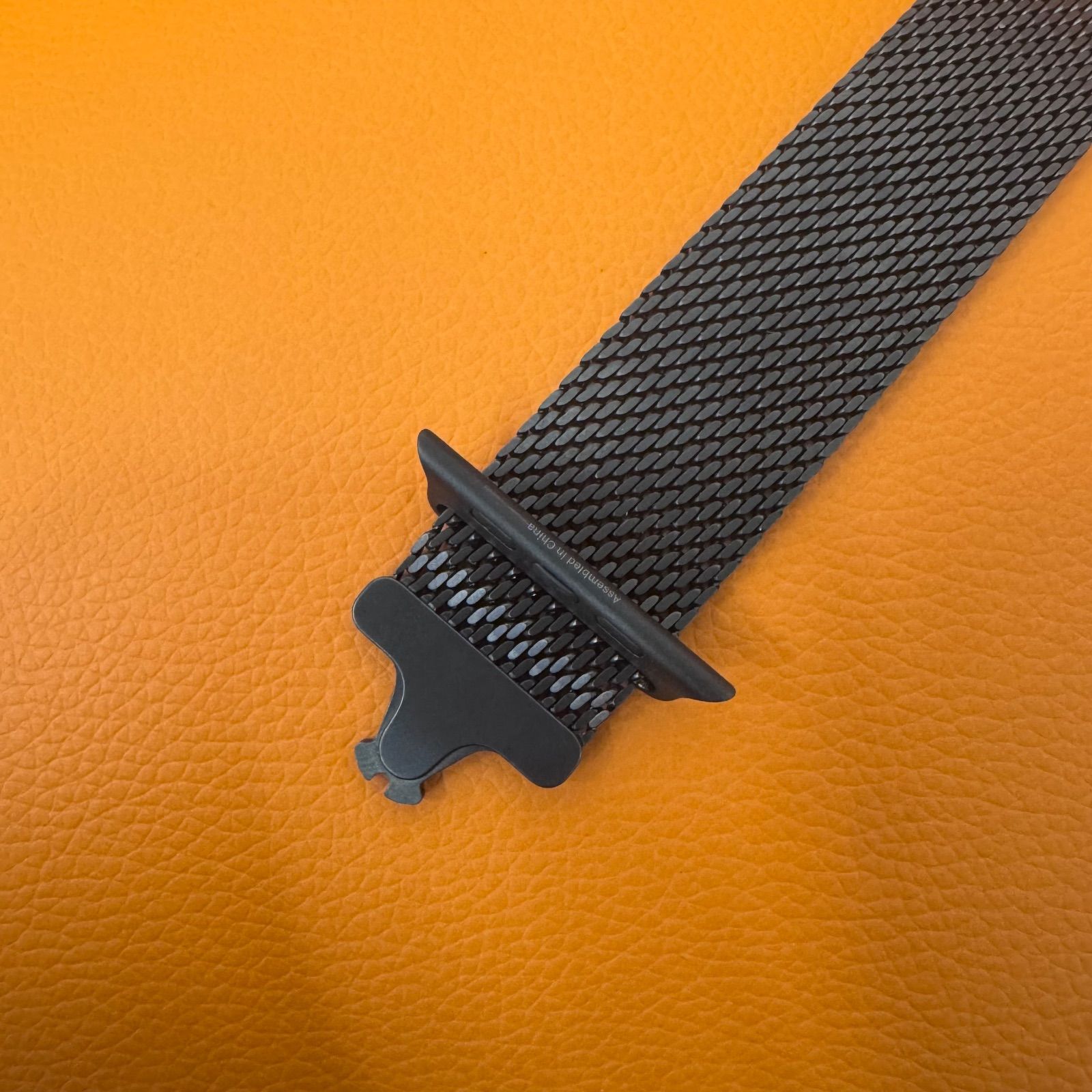 49mmケース用ブラックチタニウムミラネーゼループ M