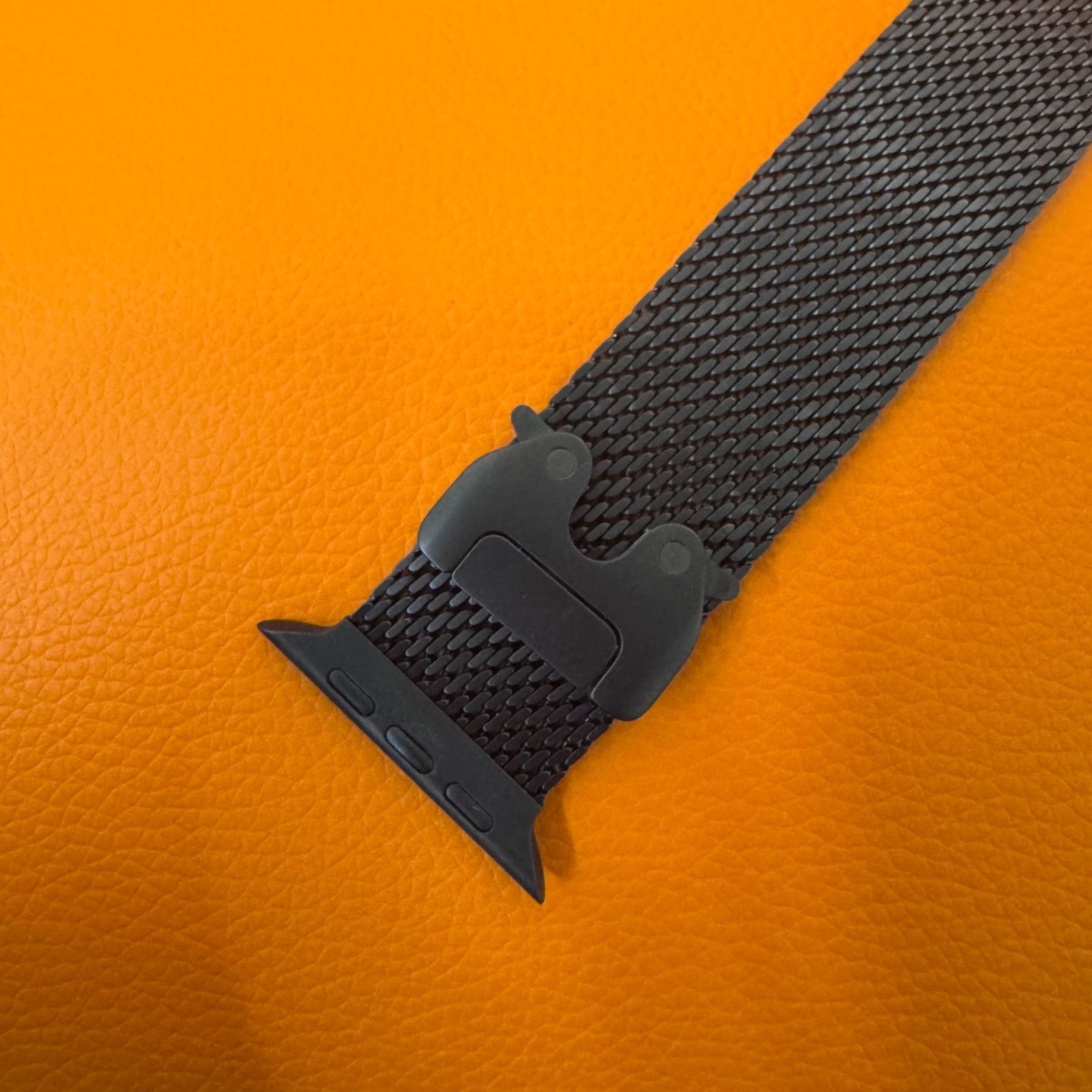 Watch 49mmケース用ブラックチタニウムミラネーゼループ