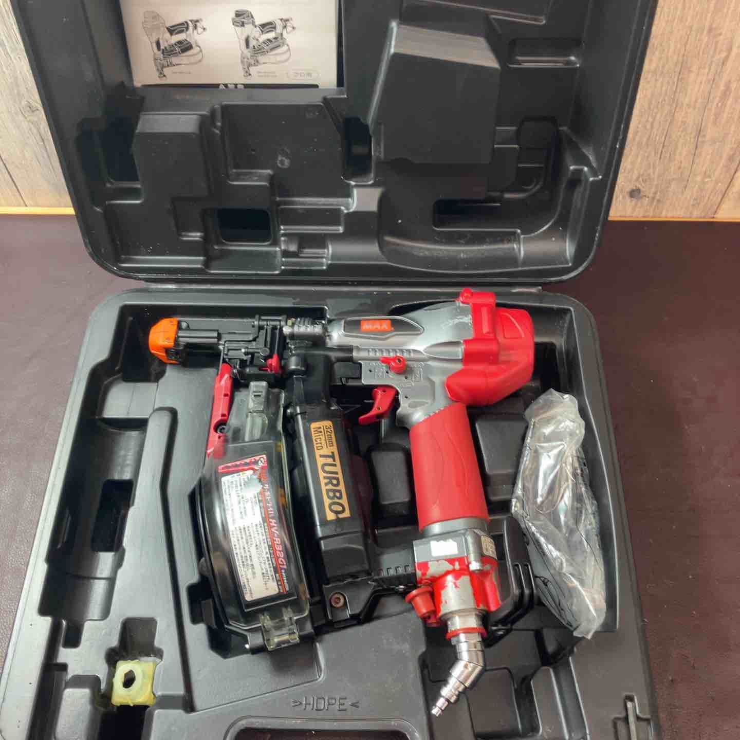 品 マックス MAX 高圧エアネジ打ち機 HV-R32G1 東大和店