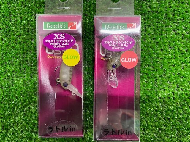 新品 ロデオクラフト ウッサ XS 2.9g ＃11 2014ノブカラー ＆ ＃20 20