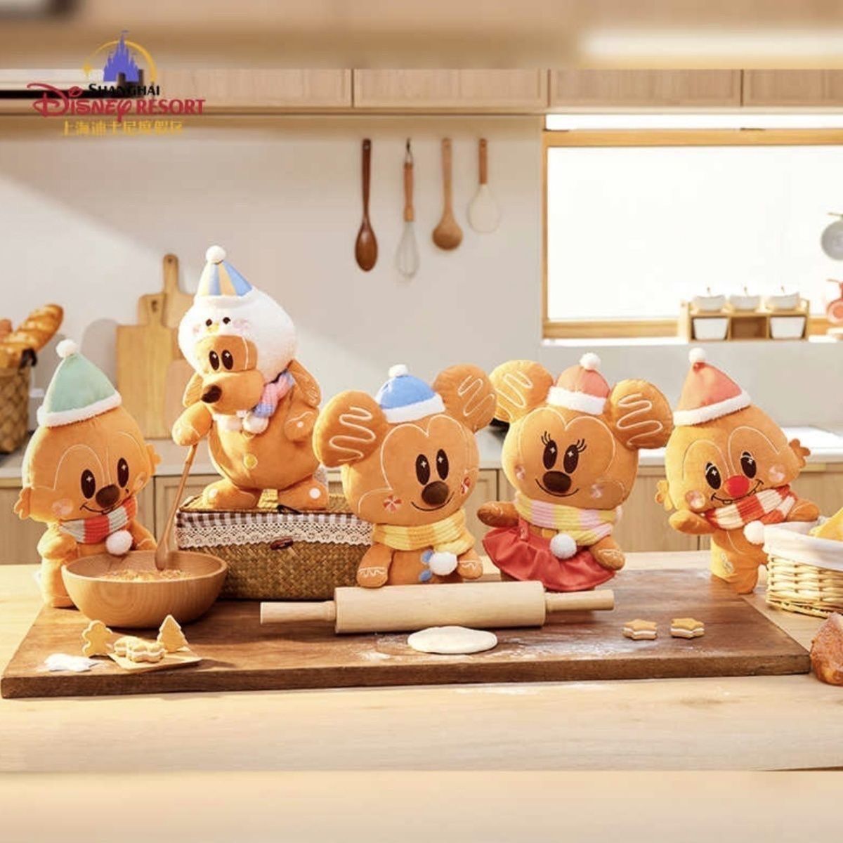 上海ディズニー 限定 デール ジンジャーブレッドマンシリーズ