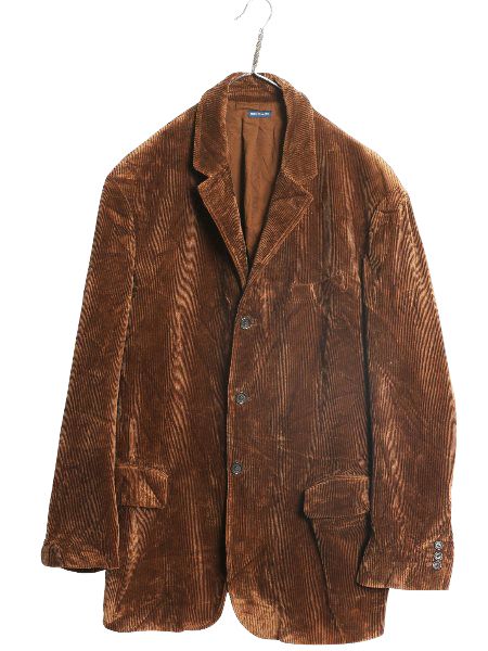 【美品✨L-XL】ポロラルフローレン 太畝コーデュロイ テーラードジャケット 90s Ralph lauren 太畝コーデュロイテーラードジャケット L | 古着屋 Uan