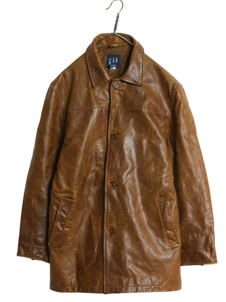 オールドギャップ レザージャケット 襟付き キルティング OLD GAP