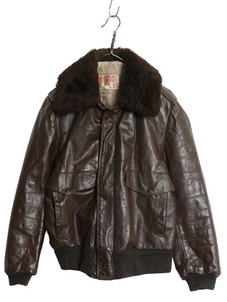 MADE IN USA ビンテージExcelle レザーボンバージャケットG1 MADE IN USA ビンテージExcelle レザーボンバージャケットG1 70s 80s
