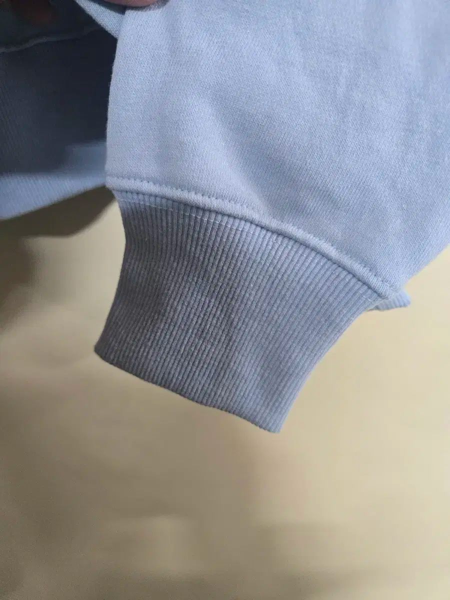  ポロ ラルフローレン ハーフジップアップ ブルー クロップド スウェット S トレーナー スウェット トップス