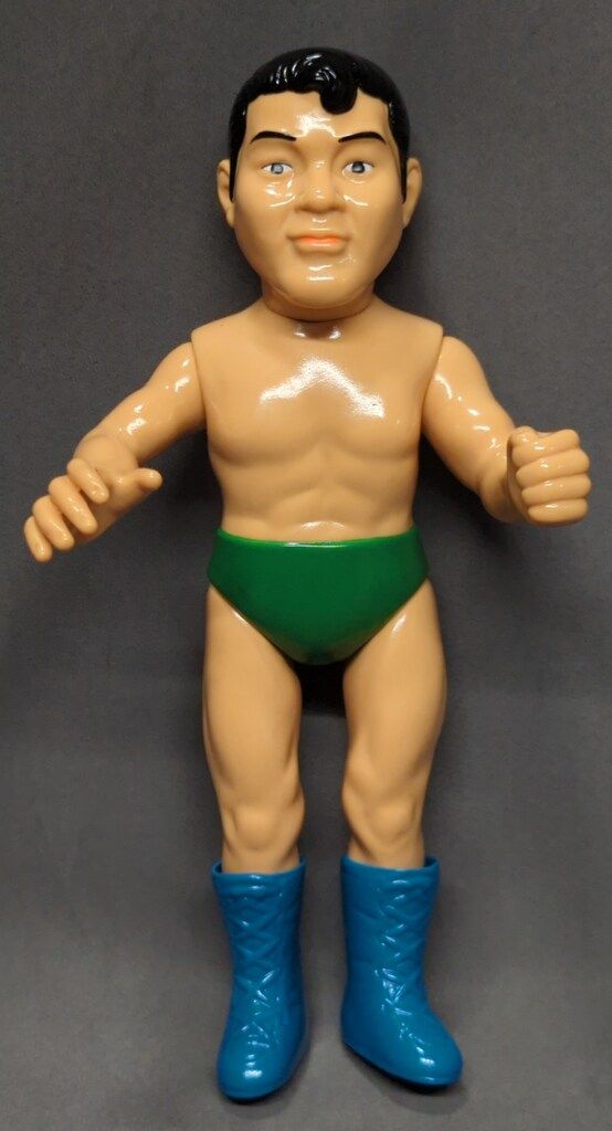 メディコム トイ ワールドチャンピオンシリーズ ソフビ アントニオ猪木 ブルマァク復刻イメージ版