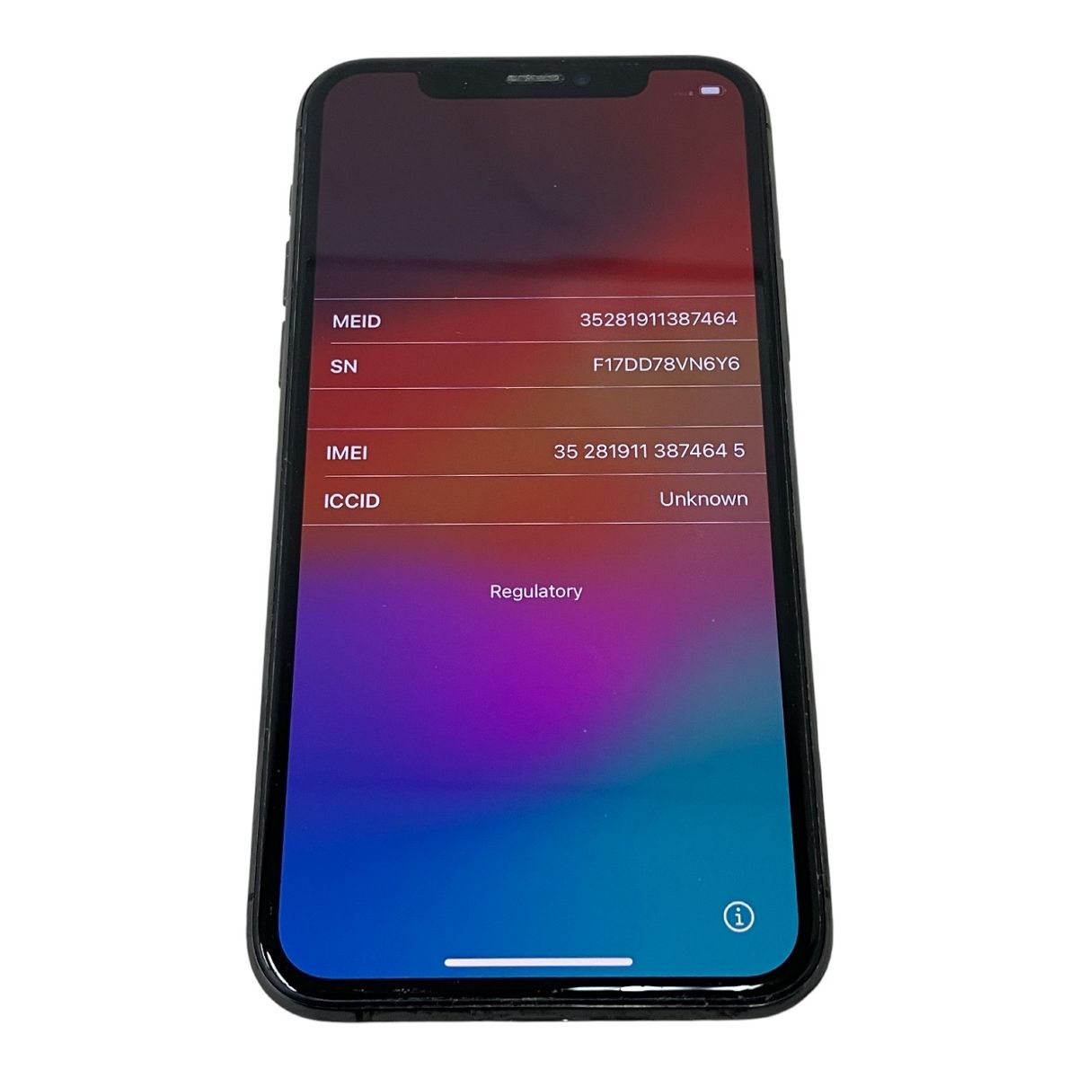 Apple iPhone 11 Pro MWC72J A 256GB SIMフリー スペースグレイスマートフォン スマホ 携帯電話 ジャンク M10534096