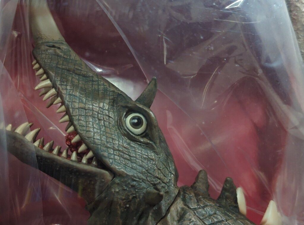 エクスプラス 大怪獣シリーズ 大映特撮編 バルゴン 少年リック 版 伸びた舌パーツ付属 大映特撮