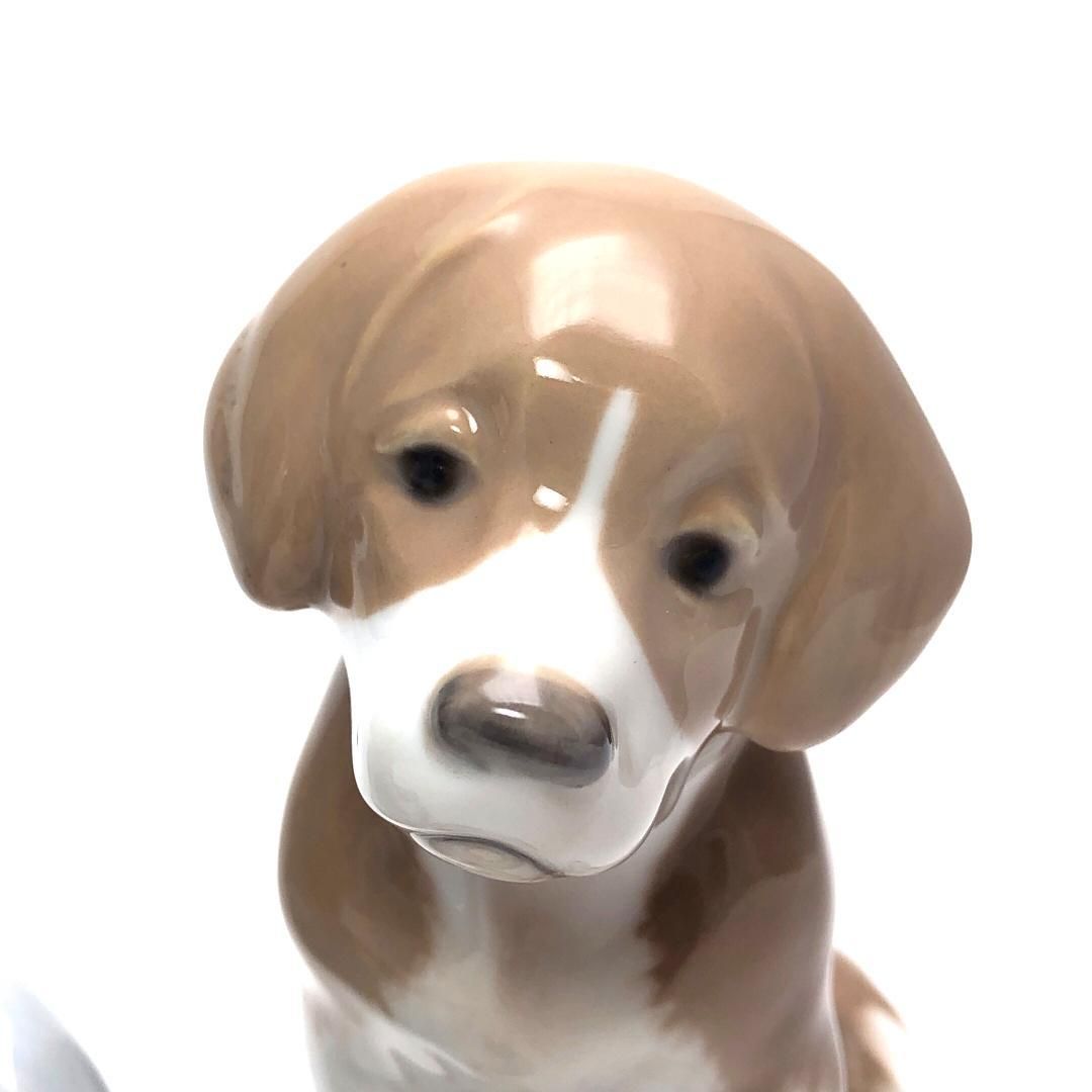 美品】Royal Copenhagen ロイヤルコペンハーゲン／子犬 フィギュリン 2