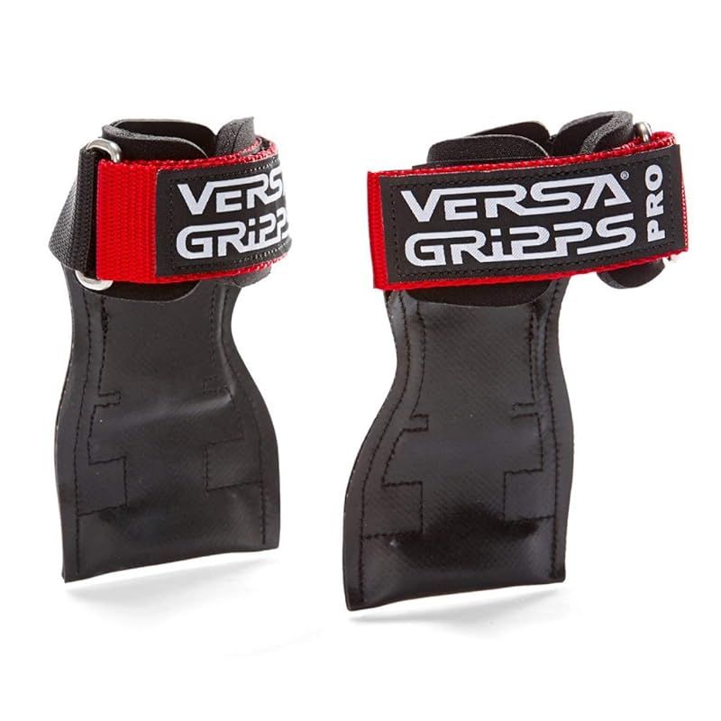 Versa Gripps PRO バーサパワーグリップ 筋力トレーニング リストストラップ made in the USA Royal Red 赤 XS 12.5-15.5cm