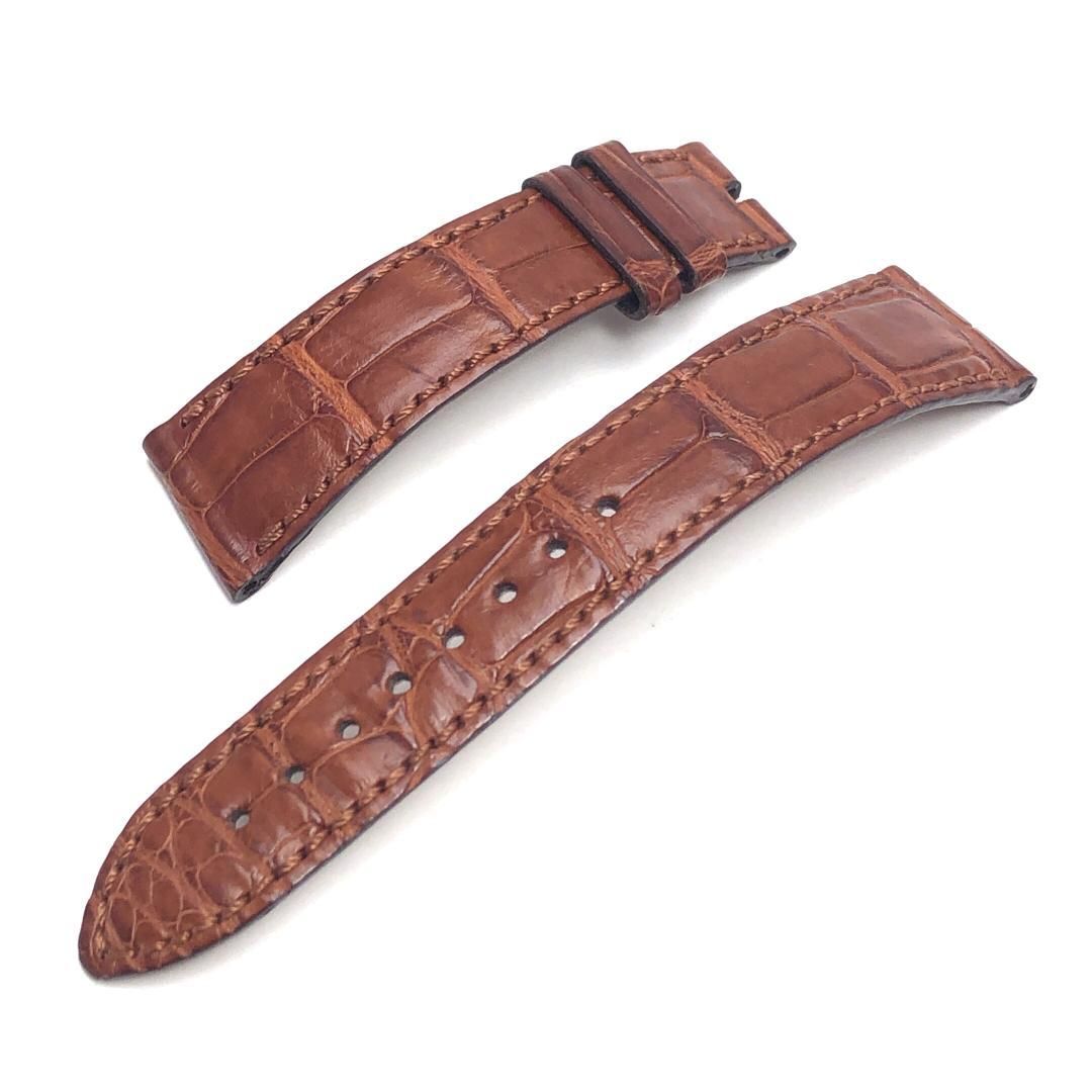 VACHERON CONSTANTIN ヴァシュロンコンスタンタン アシンメトリカル用 クロコ 腕時計 替ベルト ブラウン