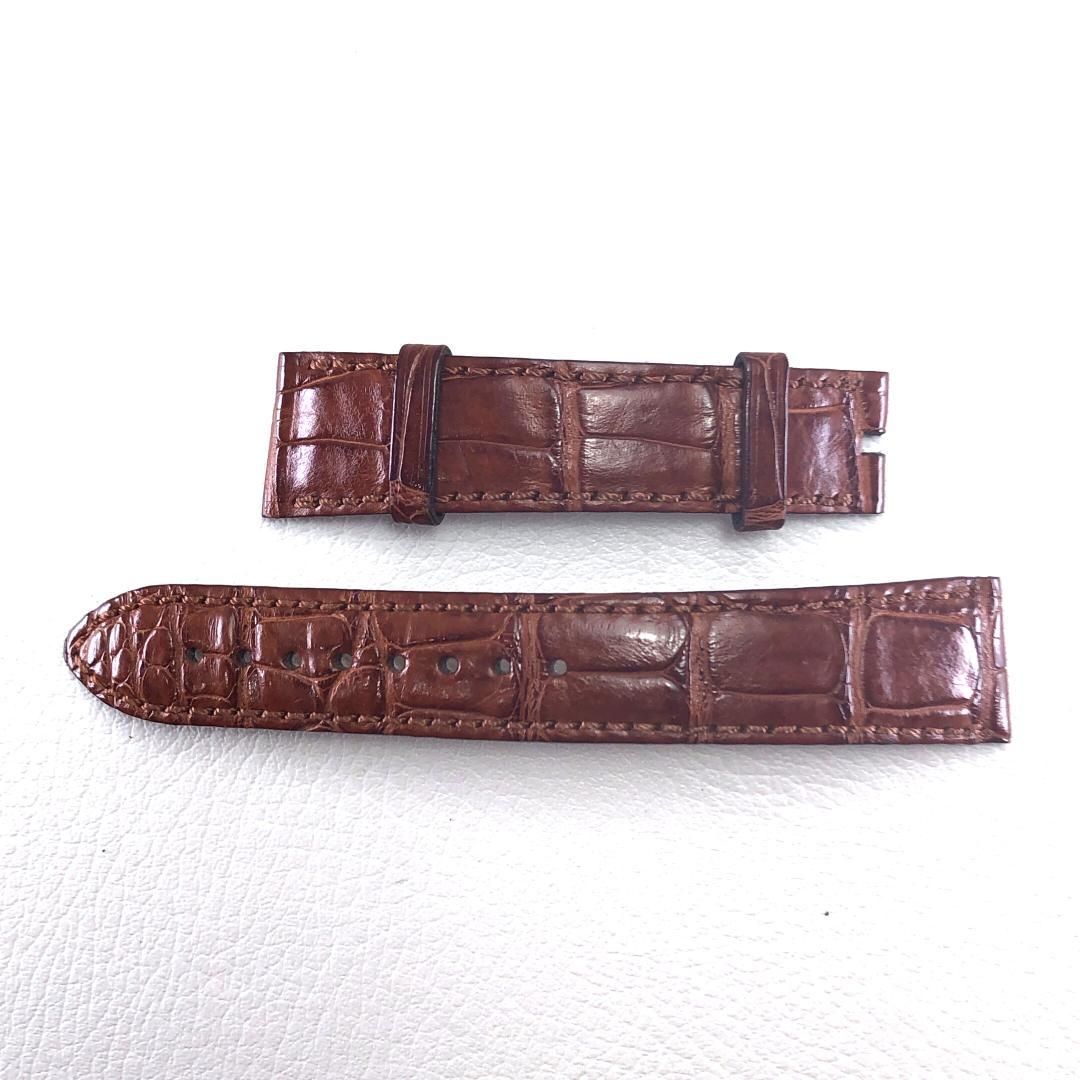 VACHERON CONSTANTIN ヴァシュロンコンスタンタン アシンメトリカル用 クロコ 腕時計 替ベルト ブラウン