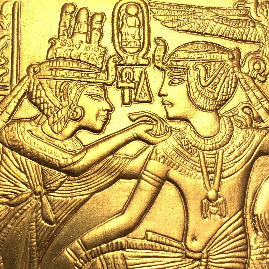 プラーク陶板 ゴールド