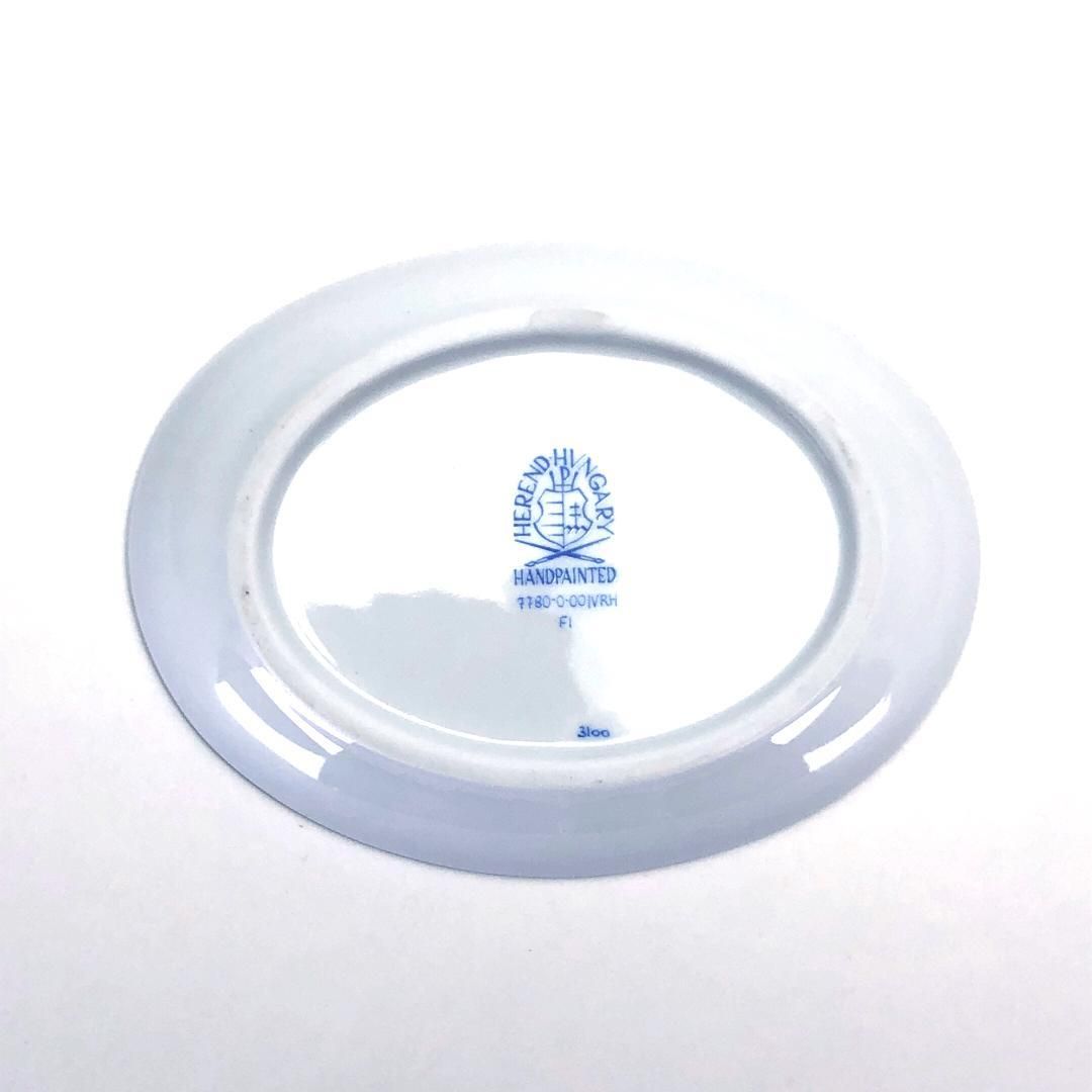 美品】HEREND ヘレンド／ウィーンのバラ 変形ディッシュ