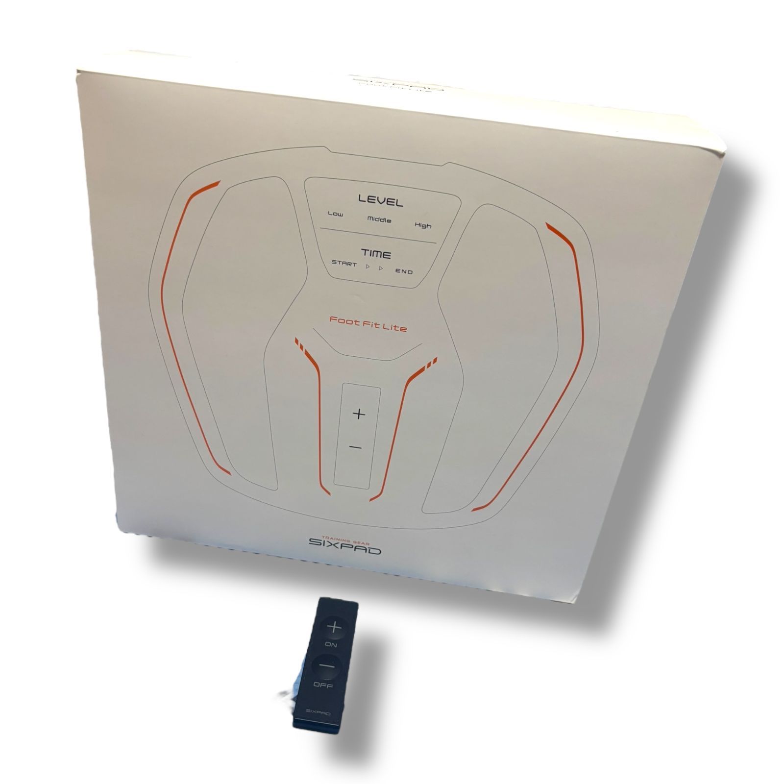 管理番号3036 シックスパッド フットフィット SIXPAD Foot Fit 公式ショッパー Foot Fit Lite ブラック KANDAIZUMI_COM