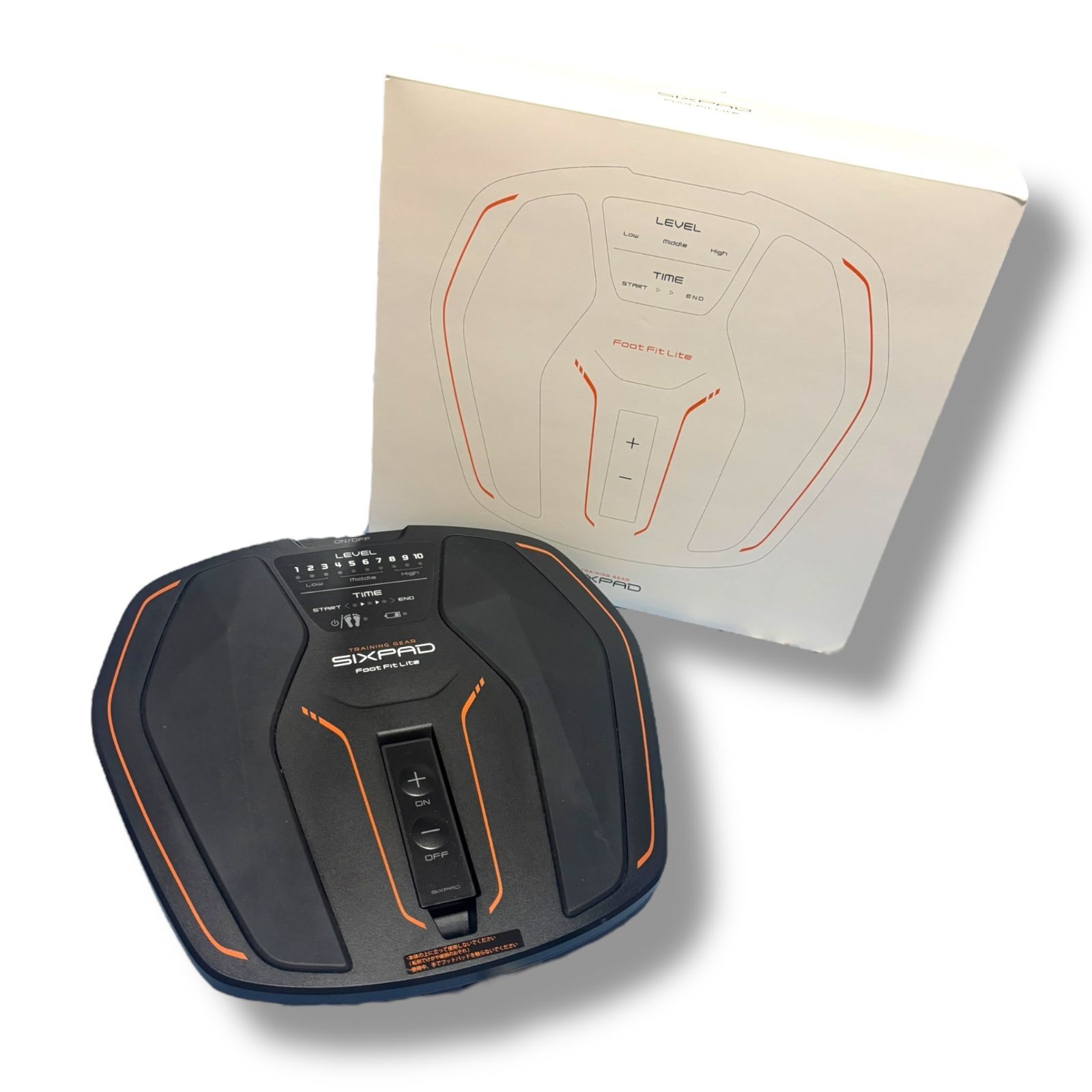 管理番号3036 シックスパッド フットフィット SIXPAD Foot Fit 公式ショッパー Foot Fit Lite ブラック