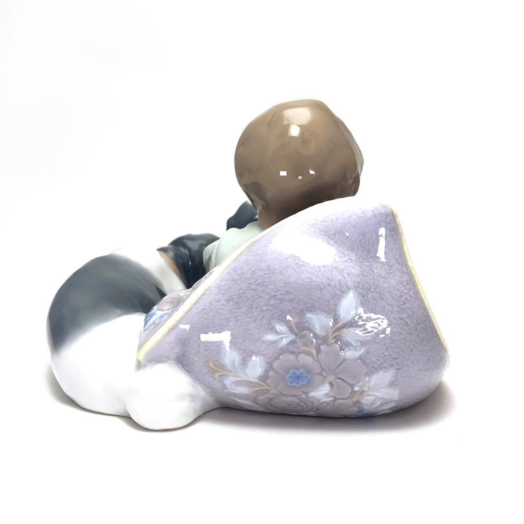 美品】LLADRO リヤドロ／みんな、おねんね／1535／陶器／マルチカラー