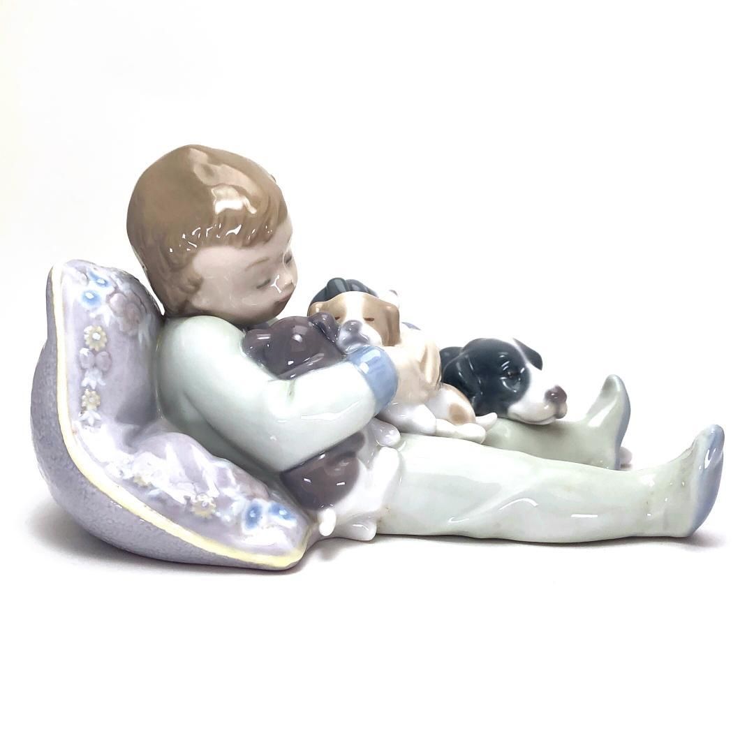 美品】LLADRO リヤドロ／みんな、おねんね／1535／陶器／マルチカラー