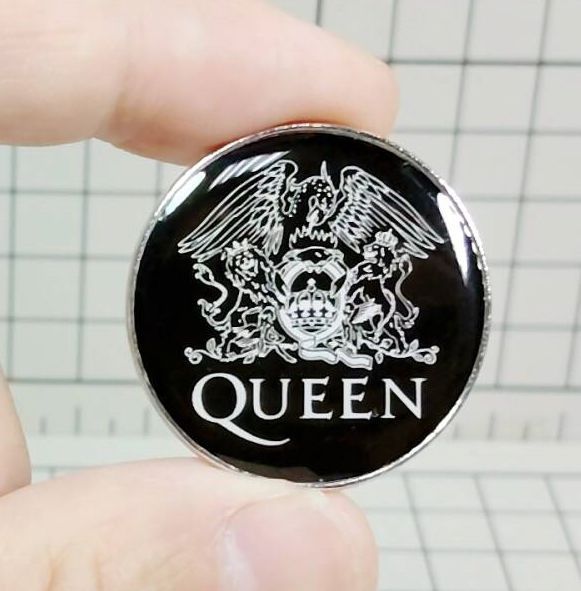 フレディ・マーキュリー ピンバッジ 新品 ピンバッジ QUEEN:クイーン（フレディ・マーキュリー） #4】D10-28/TUE