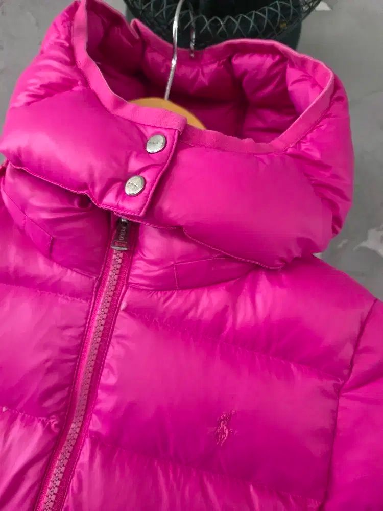 ポロラルフローレン ピンク ダウン アウター 6 t