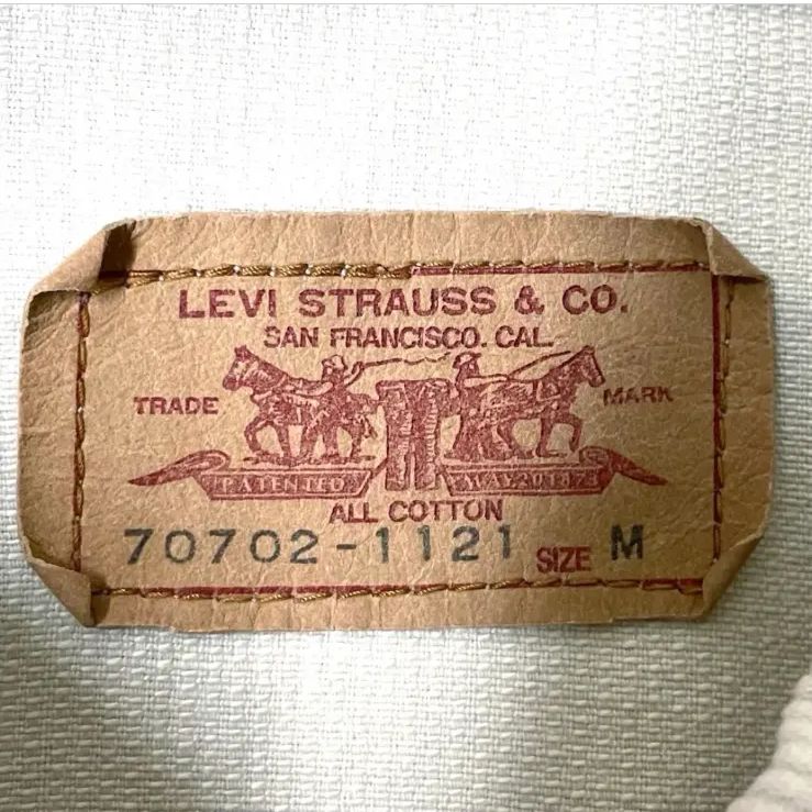 L 大戦 1st ピケジャケット Levi’s BIGE 70702-1121 希少】80s Levi's bigE 70702-1121ピケジャケット