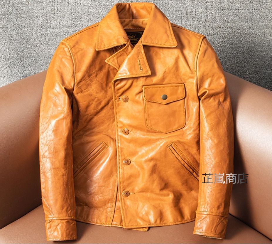 VINTAGE) MADE IN USA VANSON 2 POCKET SUEDE TRUCKER JACKET – Linco