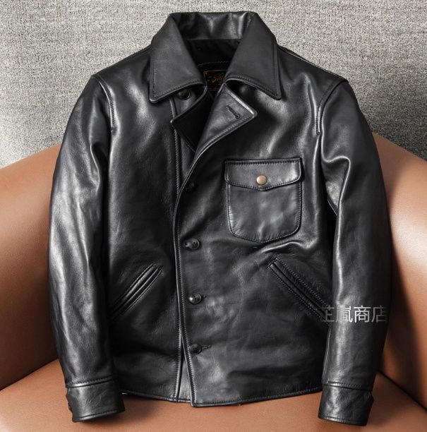 高品質 レザージャケット シングルライダース 革ジャン カウハイド