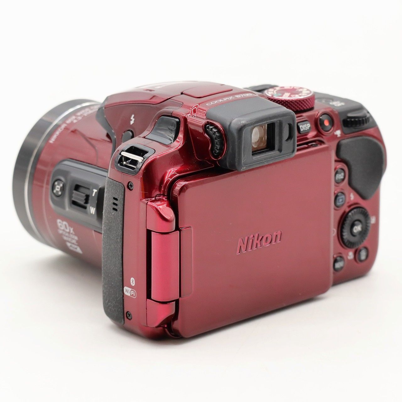 Nikon COOLPIX B 700 デジタルカメラ 光学60倍ズーム 約2029万画素 Wi Fi搭載 超望遠 旅行 野鳥 月撮影に レッド コンパクトデジタルカメラ デジタルカメラ