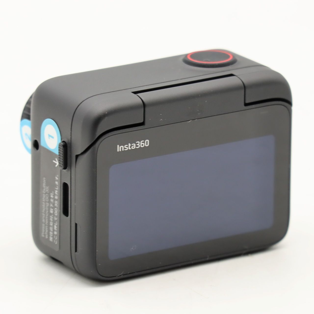 目標 Insta360 GO 3S 128GB ブラック 4K 小型 ウェアラブル ビデオカメラ ハンズフリー POV 手ブレ補正 10m防水 長時間バッテリー AI編集 Apple Find My対応 Vlog 旅行 アウトドア ペット撮影用