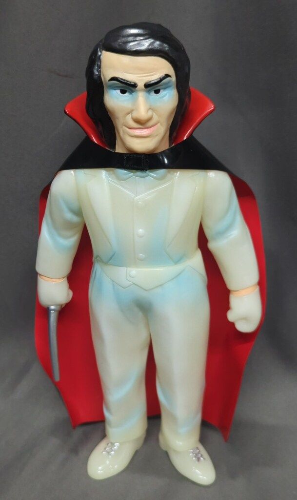 死神博士 (新色蓄光) ＋ ミニソフビ 仮面ライダー 東映レトロ ソフビ