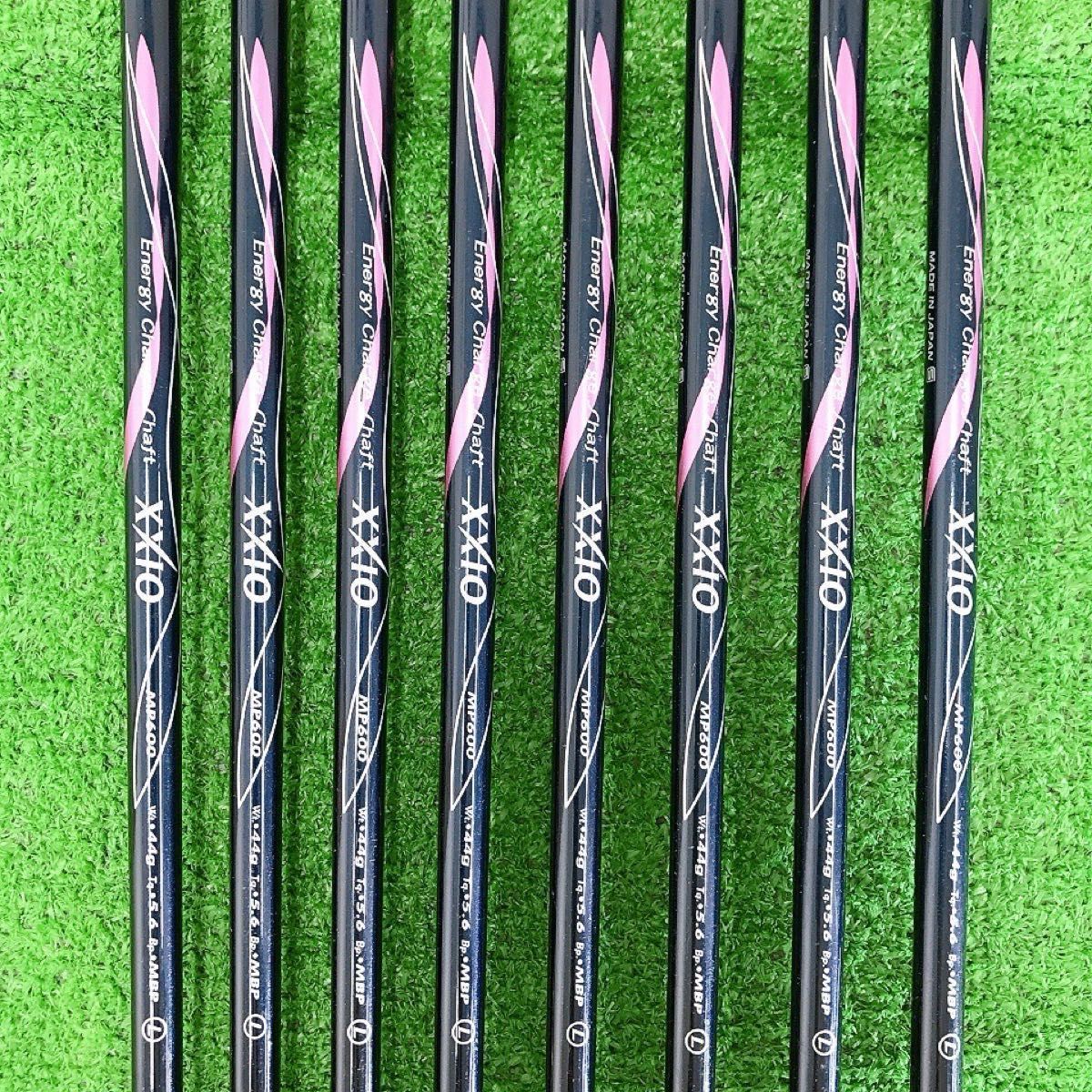 チ53☆ゼクシオ6 8本レディースアイアンセット L MP600L XXIO PINK 6