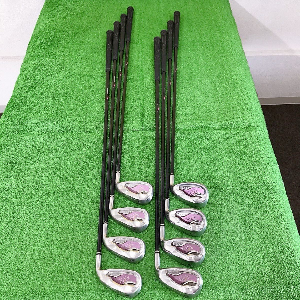 チ53☆ゼクシオ6 8本レディースアイアンセット L MP600L XXIO PINK 6