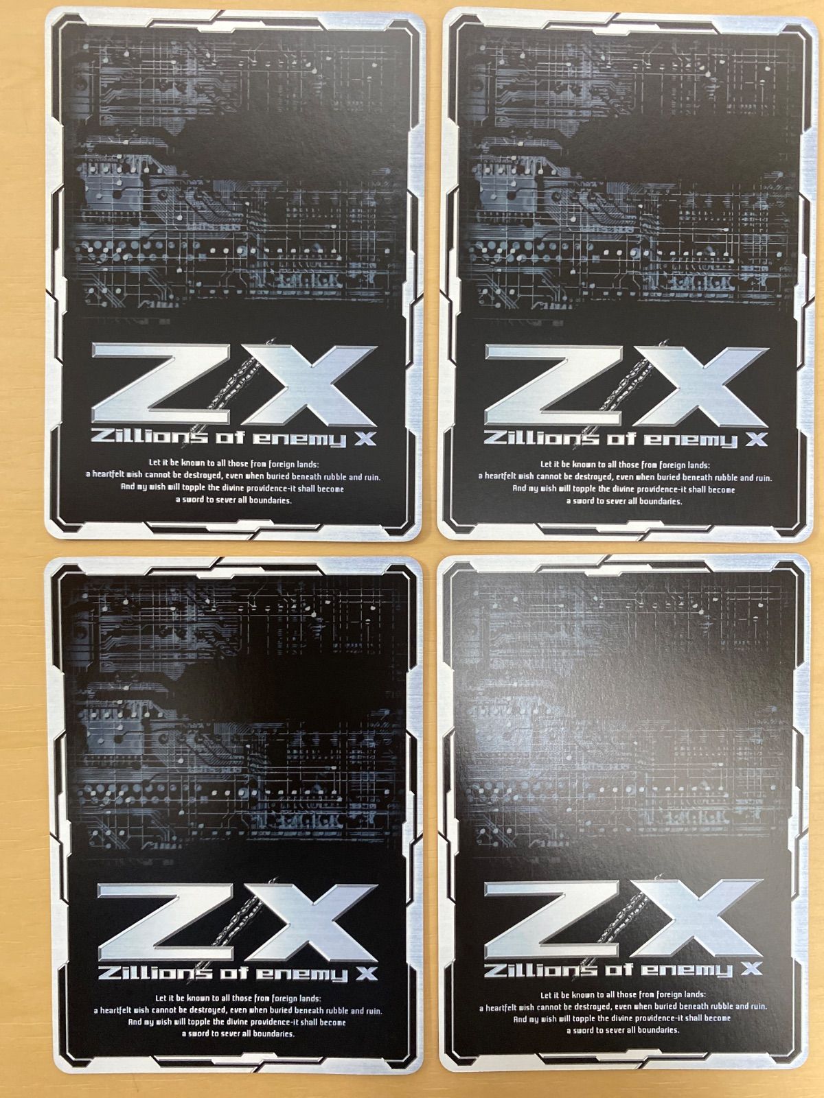 Z/X ゼクチャン プロモ 爆霧の十二星聖\"白羊宮\"マルキダエル 4パックセット Z/X ゼクス プロモ 爆霧の十二星聖“白羊宮” マルキダエル 4枚