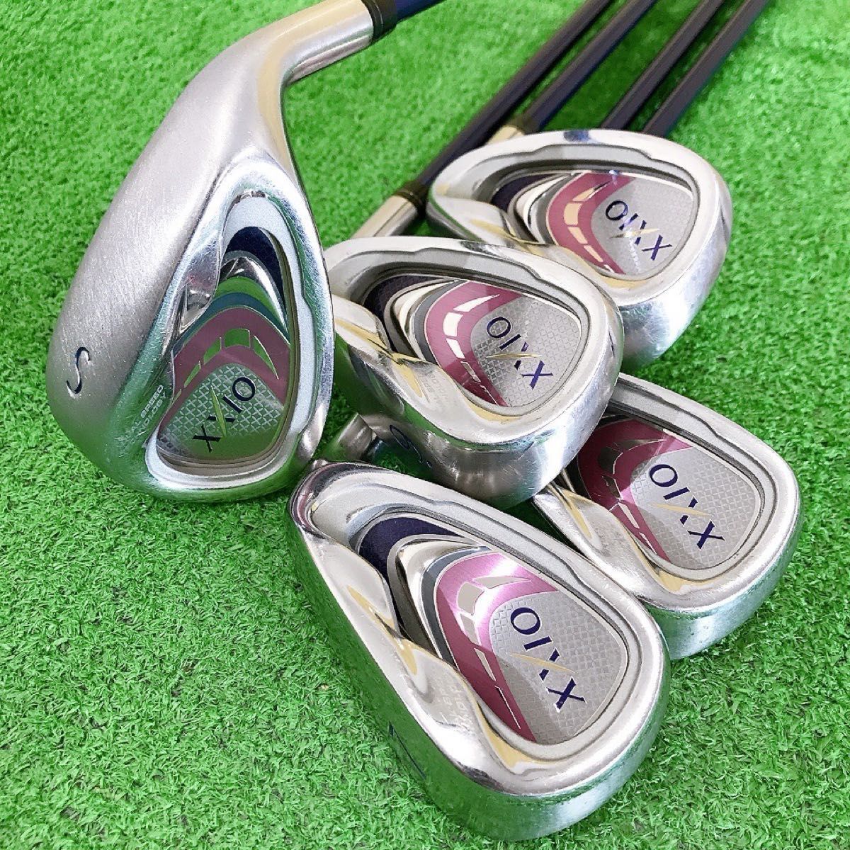 チ54☆ゼクシオナイン 5本レディースアイアンセット A MP900L XXIO9
