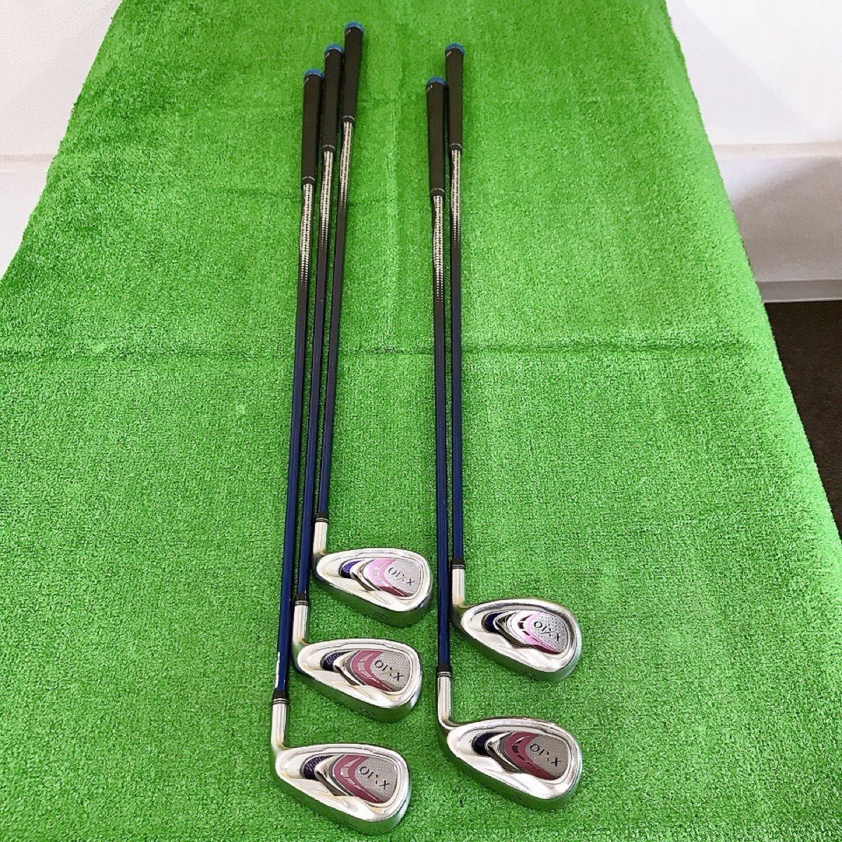 女性用 ダンロップ●ゼクシオナイン XXIO9 5本 L(a3-1-11) 女性用 ダンロップ○ゼクシオナイン XXIO9 5W A(s1-8-8)