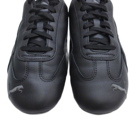 プーマ PUMA スピードキャット フルレザー スニーカー 27.5cm ブラック 