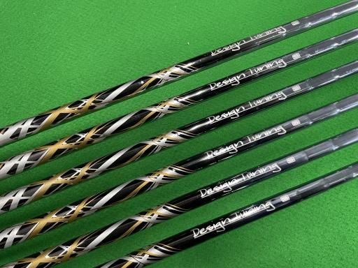 ダンロップ SRIXON Z 745 ブラック 6 S アイアンセット IR NS PRO 980 GH D.S.T Design Tuning ブラック×ゴールド フレックスS メンズ 男性用 右利き 右用 Cランク ゴルフクラブ 単体アイアン メンズ クラブ