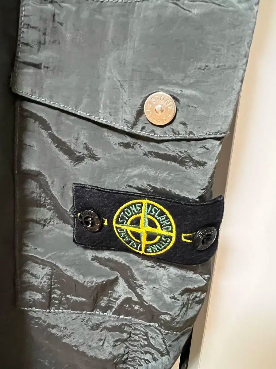 10 Y ストーンアイランド キッズ ナイロンメタル パンツ