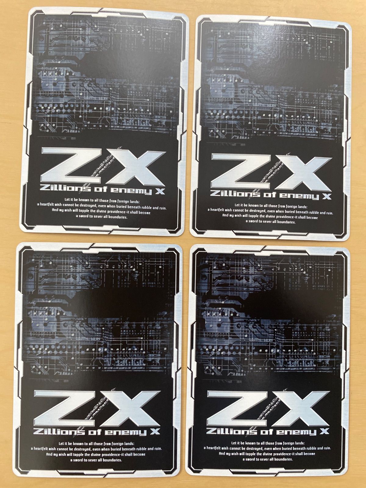 Z/X ゼクチャン プロモ 爆霧の十二星聖\"白羊宮\"マルキダエル 4パックセット Z/X ゼクス プロモ 爆霧の十二星聖“白羊宮” マルキダエル 4枚