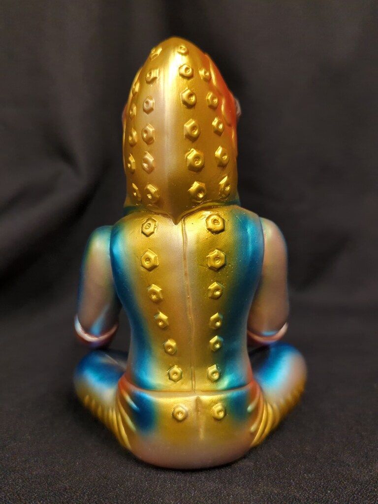 ブルマァク　メトロン星人　ちゃぶ台付き　怪獣シリーズ　メタリック ブルマァク メトロン星人 ちゃぶ台付き 怪獣シリーズ メタリック