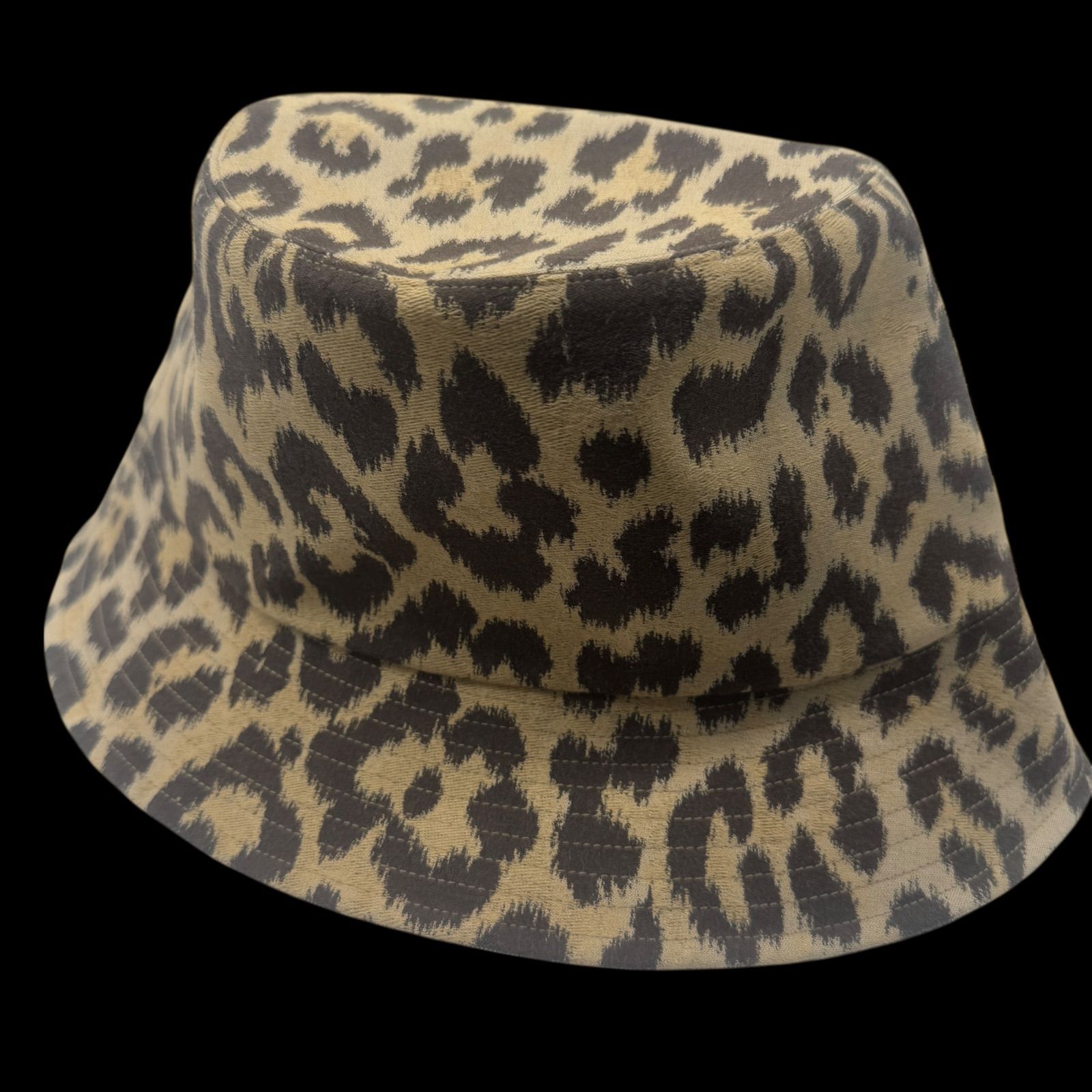21AW Christian Dior クリスチャンディオール トロッター レオパード リバーシブル バケットハット 帽子 オブリーク サイズ58
