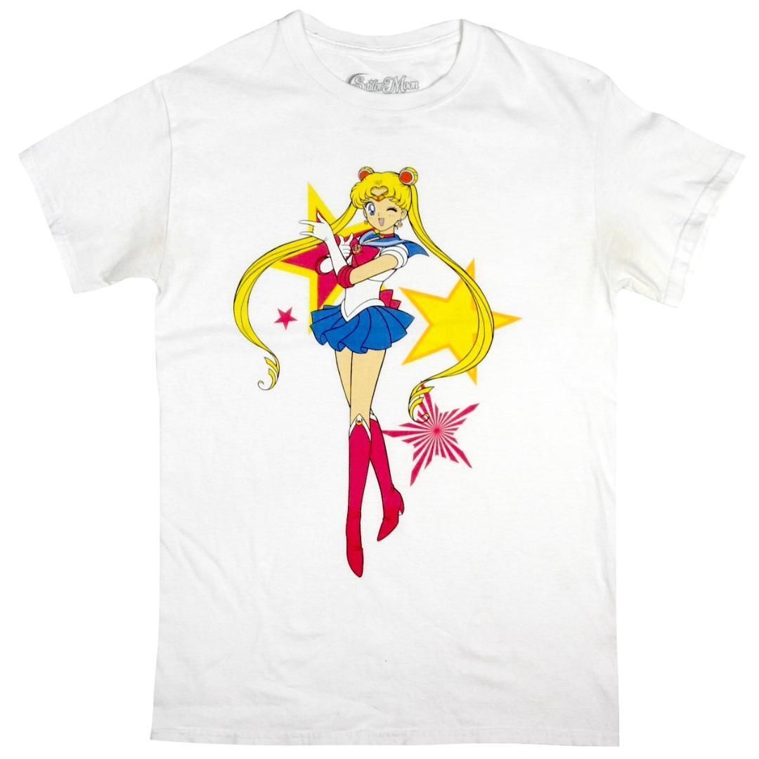 セーラームーン　海外シャツ S】海外限定 日本未発売 アニメ Sailor Moon セーラームーン 月野
