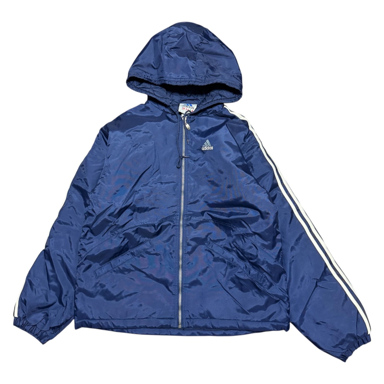 Z1564【美品】 adidas アディダス 90s 万国旗タグ ナイロンマウンテン 