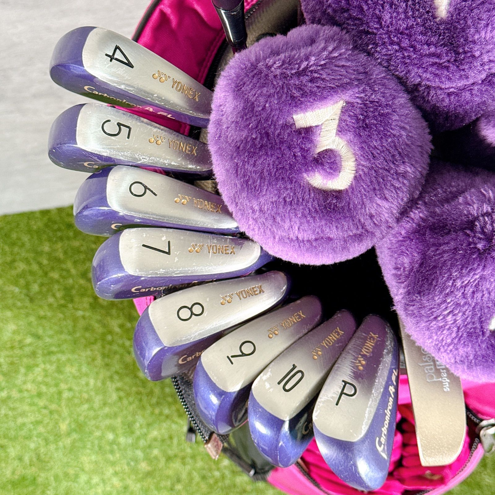 良品】初心者推奨 キャロウェイ Xシリーズ レディースゴルフセット 10本 L