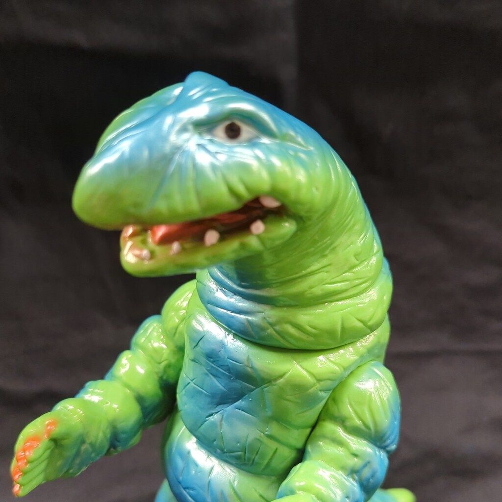 ブルマァク ブルマァクの怪獣シリーズ デットン グリーン ソフビ