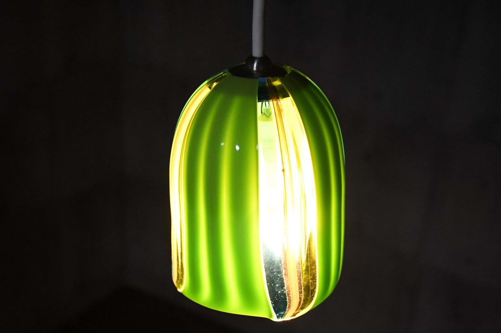 EIK79 IDC大塚家具 ムラノガラス CLAピスタチオ イタリア製 ペンダントライト LED SAN-146SV75ダクトセット ムラーノガラスセード ヴェネチアンガラス ペンダントランプ 天井照明 TALLINNNEXPO_COM