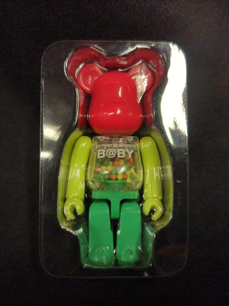 MEDICOM TOY MY FIRST BE RBRICK B BY NEON Ver