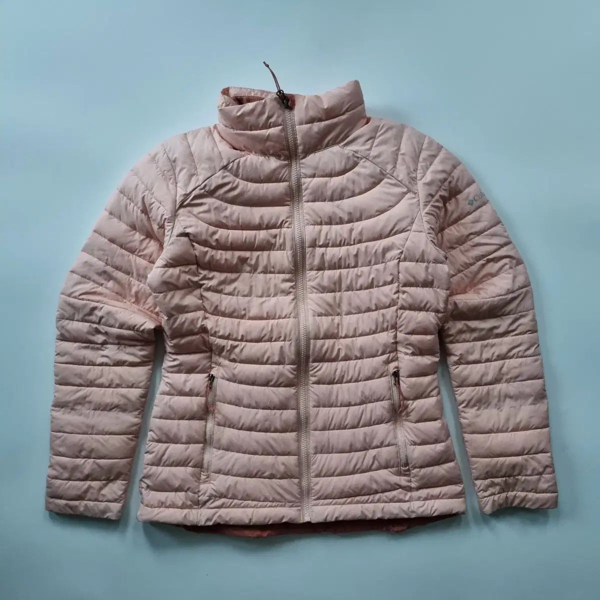 コロンビア 軽量ダウン ライトピンク